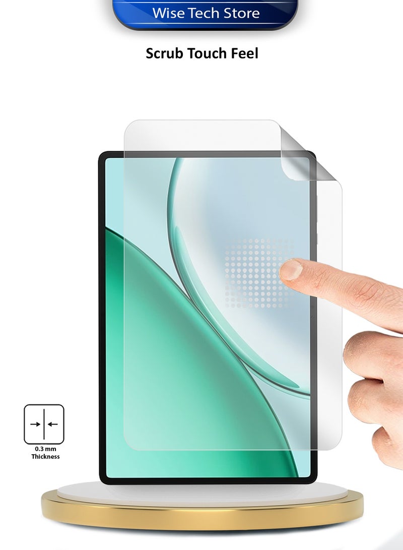 دبليو تيك هونر باد X8b 4G 2026 (11.0 بوصة) فيلم حماية الشاشة الهيدروجيل النقي الفائق من Wtech مات رقيق ومرن (TSHFMN) - شفاف - Image 4